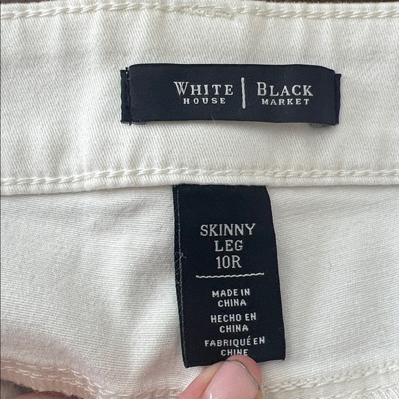 White House Black Market Soft Denim Skinny Leg Jeans. - Picture 6 of 9